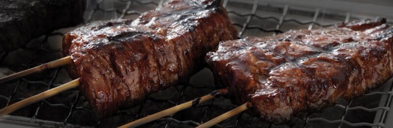 Japanese beef skewers