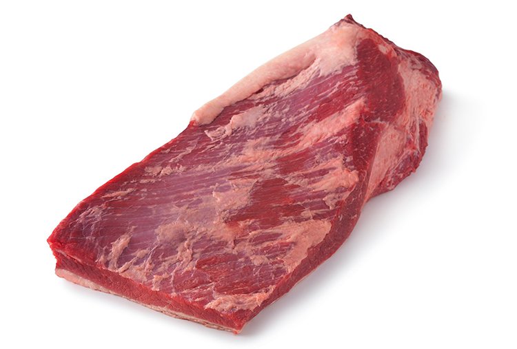 Raw whole brisket