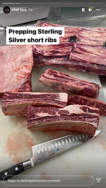 Preparing Sterling Silver short ribs